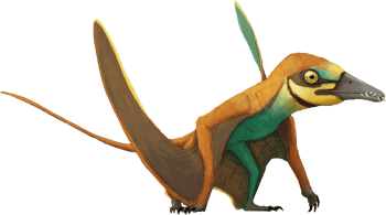 Arcticodactylus preparing to fly