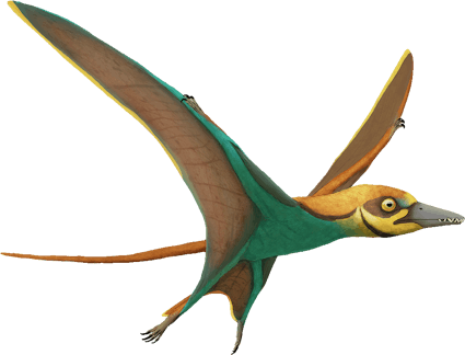 Arcticodactylus in flight