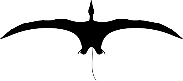 Pterosaur silhouette #AD , #AFFILIATE, #AFF, #silhouette, #Pterosaur